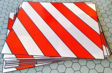 Naklejane pasy odblaskowe 450x300 mm PRODUCENT !