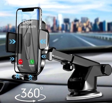 Держатель телефона в окне кабины на решетку автомобиля