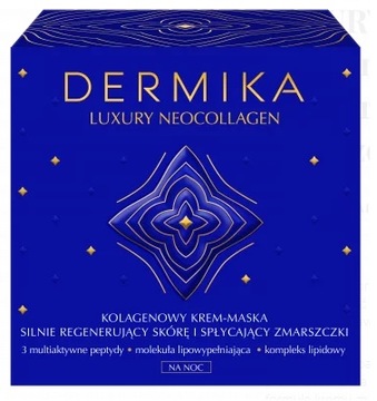 DERMIKA NEOCOLLAGEN KOLAGENOWY KREM MASKA na NOC