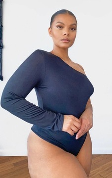 PRETTYLITTLETHING 40V ASYMETRYCZNE BODY R. 48