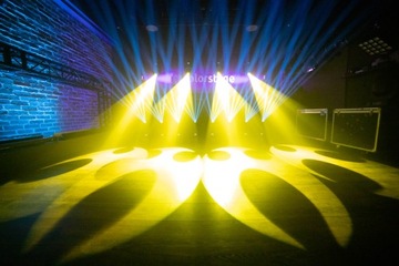 НАБОР 2X ГОЛОВЫ ГЛАДИАТОРА COLORSTAGE 280 Вт КОРОБКА 3 в 1