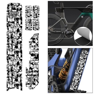 Наклейки для защиты рамы велосипеда своими руками