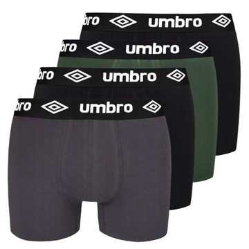 UMBRO Bokserki Męskie 4 sztuki 0197 Rozmiar L
