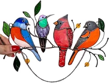 4 солнечных ловца Колибри для сада, автомобиля, гостиной