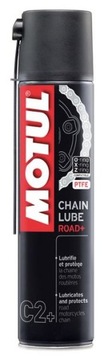 MOTUL ROAD C2+ Smar do łańcucha BIAŁY 0.4L