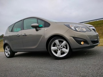Opel Meriva II Mikrovan 1.4 Turbo ECOTEC 120KM 2011 OPEL MERIVA-B COSMO *1.4 TURBO NAVI PANORAMA KLIMATRONIC PÓŁSKÓRY ALU-FELGI, zdjęcie 4