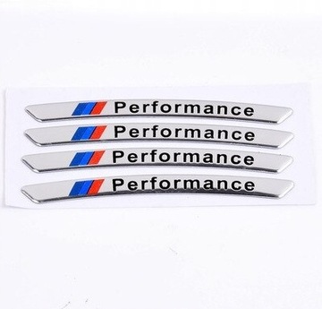 BMW PERFORMANCE NAKLEJKI NA FELGI F30 E90 E60 E46