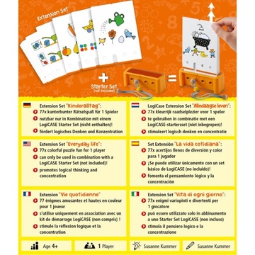 Gra Logic! Case Zestaw rozszerzenie - Życie codzienne 4+