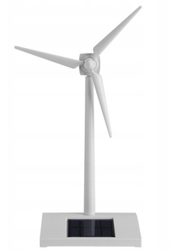 WIATRAK SOLARNY MODEL ZABAWKA ENERGIA SŁONECZNA WIATRACZEK