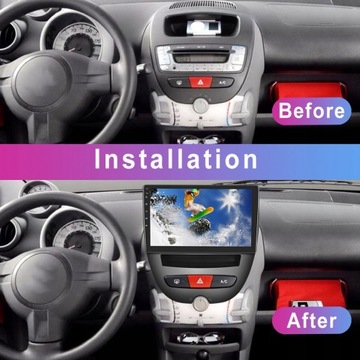РАДИО GPS НАВИГАЦИЯ PEUGEOT 107 2005-2014 ANDROID