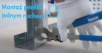 ЩИПЦЫ ДЛЯ ПРОФИЛЬНЫХ СОЕДИНИТЕЛЕЙ ДЛЯ ОБЖИМНЫХ СОЕДИНЕНИЙ KNAUF GK ЗАЖИМНЫЕ ЩИПЦЫ