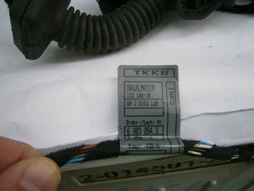 BMW E46 COUPE,CABRIO SVAZEK INSTALACE DVEŘE LEVÝCH 6903094,6913092,6936308