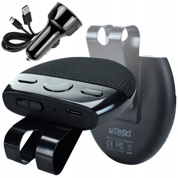 БЕСПРОВОДНАЯ АВТОМОБИЛЬНАЯ ДИНАМИКА BLUETOOTH ДЛЯ ВОДИТЕЛЯ