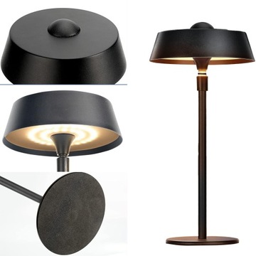 ŚWIATŁO NOCNE STEROWANIE DOTYKOWE NOWOCZESNA PROSTA ELEGANCKA LAMPA BAROWA