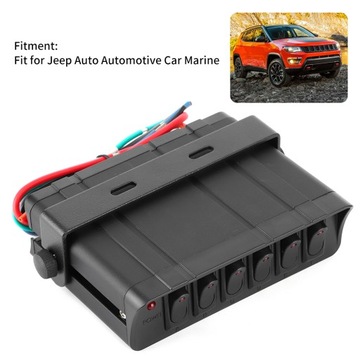 12 В постоянного тока, 80 А, 6-позиционный кулисный переключатель, 3 контакта, 3B