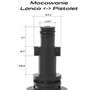 Lanca G3 do myjki Nilfisk turbodysza C120 C125 130