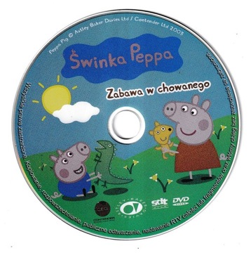 DVD Świnka Peppa Zabawa w chowanego
