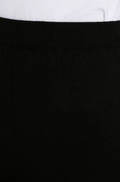 Czarny Komplet Dresowy Twinset Gołf + Spodnie Komfortowy Wełniany r.L