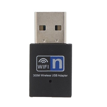 BEZPRZEWODOWA KARTA SIECIOWA WIFI USB 300MBPS