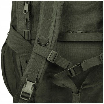 Torba wojskowa na kółkach plecak 2w1 Mil-Tec Combat Duffle Bag 118l Zielona