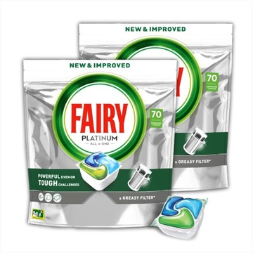 FAIRY PLATINUM ВСЕ В ОДНОМ 210 ШТ. КАПСУЛЫ ДЛЯ ПОСУДОМОЕЧНОЙ МАШИНЫ ТАБЛЕТКИ