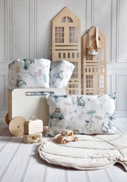 Мешок для детского сада для детского постельного белья.