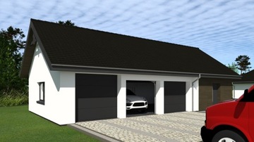 PROJEKT GARAŻU TRZYSTANOWISKOWEGO G325