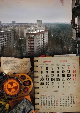 Календарь ЧЕРНОБЫЛЬ 2024