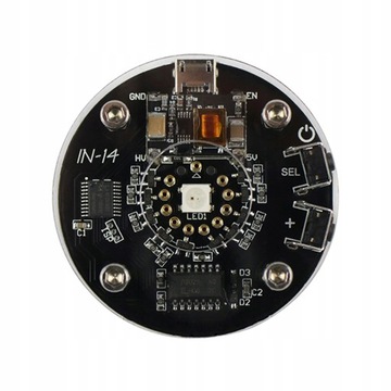 ЧАСЫ ЦИФРОВОЙ БУДИЛЬНИК NIXIE TUBE ЭЛЕКТРОННЫЙ IN12
