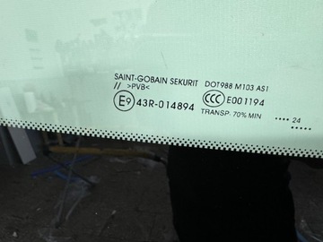 PEUGEOT 208 CORSA F 2019- SKLO (OKNO) PŘEDNÍ KAMERA SENSOR NOVÁ