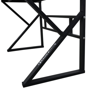 Игровой настольный стол для компьютерного игрока Black большой 120x60