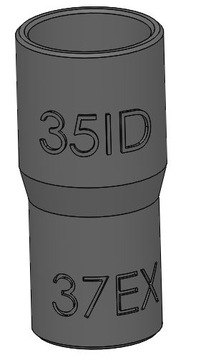 Adapter TTB776VAC 35ID 37EX Mirka zestaw