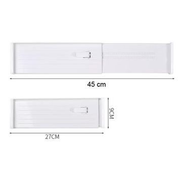 4x Organizer regulowana przegroda do szuflady szafy separator organizer