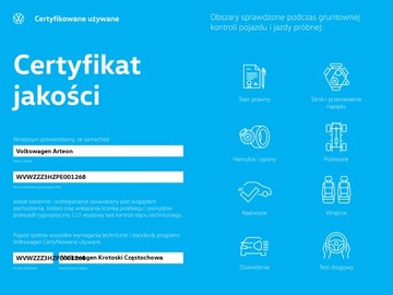 Volkswagen Arteon Fastback Facelifting 2.0 TDI 200KM 2022 Volkswagen Arteon rata brutto od 2811 zł / m-c |Le, zdjęcie 4