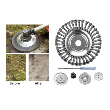 Триммерная головка из стальной проволоки.