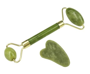 Нефритовый массажер для лица Набор пластин Гуа Ша