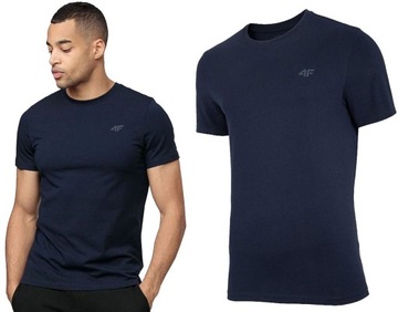 KOSZULKA MĘSKA T-SHIRT BAWEŁNIANA 4F r.M
