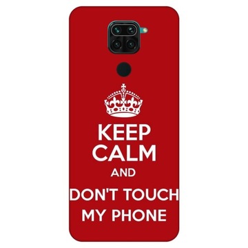 Etui do Xiaomi Redmi Note 9 Napisy wzory