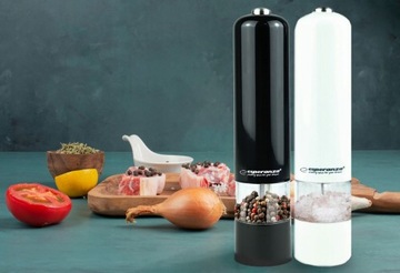 ЭЛЕКТРИЧЕСКАЯ МЕЛЬНИЦА ДЛЯ ПЕРЦА, СОЛЬ, СПЕЦИИ, LED