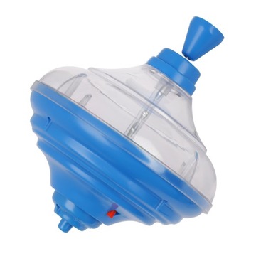 Ветер Вверх Волчок Радуги Цвета Вращающиеся Огни Игра