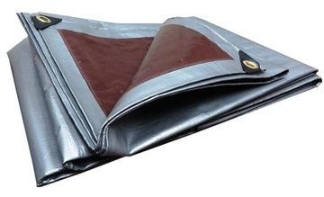Plandeka 3x5 GRUBA 210G WZMACNIANA MROZOODPORNA WODOODPORNA PŁACHTA UV++