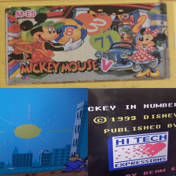 Игра с картриджем Pegasus -#- Mickey Numberland