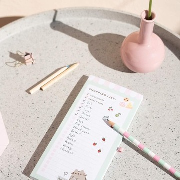 Pusheen Магнитный список покупок на холодильник (10 х 21 см)