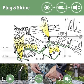 Кабель Paulmann для системных счетчиков Plug Shine IP68