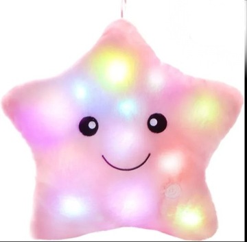 СВЕТЯЩАЯСЯ ПОДУШКА ДЛЯ ДЕТЕЙ, СВЕТОДИОДНАЯ ЗВЕЗДА, СВЕТЯЩАЯСЯ