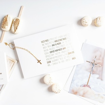 КОНВЕРТ футляр на 20 фотографий 15х23 Молитва