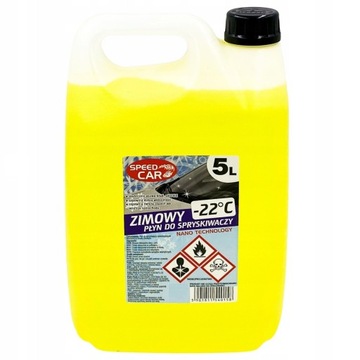 ZIMOWY PŁYN DO SPRYSKIWACZY -22C 5L ZAPACHOWY