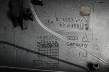 AUDI A3 FACELIFT 8P0 8T0857528D POUZDRO ZRCÁTKO PRAVÁ