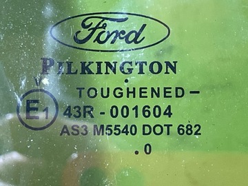 FORD GALAXY MK3 SKLO (OKNO) DVEŘE LEVÝ ZADNÍ 43R-001604