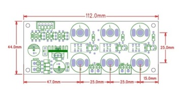 МОДУЛЬ СЕЛЕКТОРА ДЛЯ 3 АНАЛОГОВЫХ АУДИОВХОДОВ